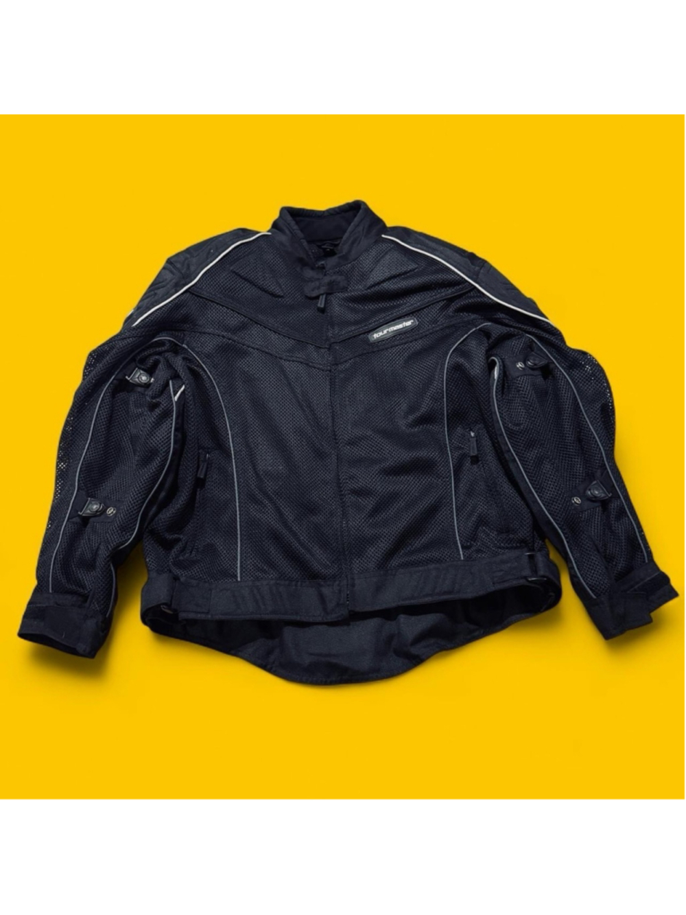 Tourmaster Intake Series 2 Motorcycle Jacket Mens Large 44 Mesh Armor 4 Season